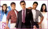 Twinkle, Fardeen, Saif, Aftab and Sonali in Love Ke Liye Kuch Bhi Karega