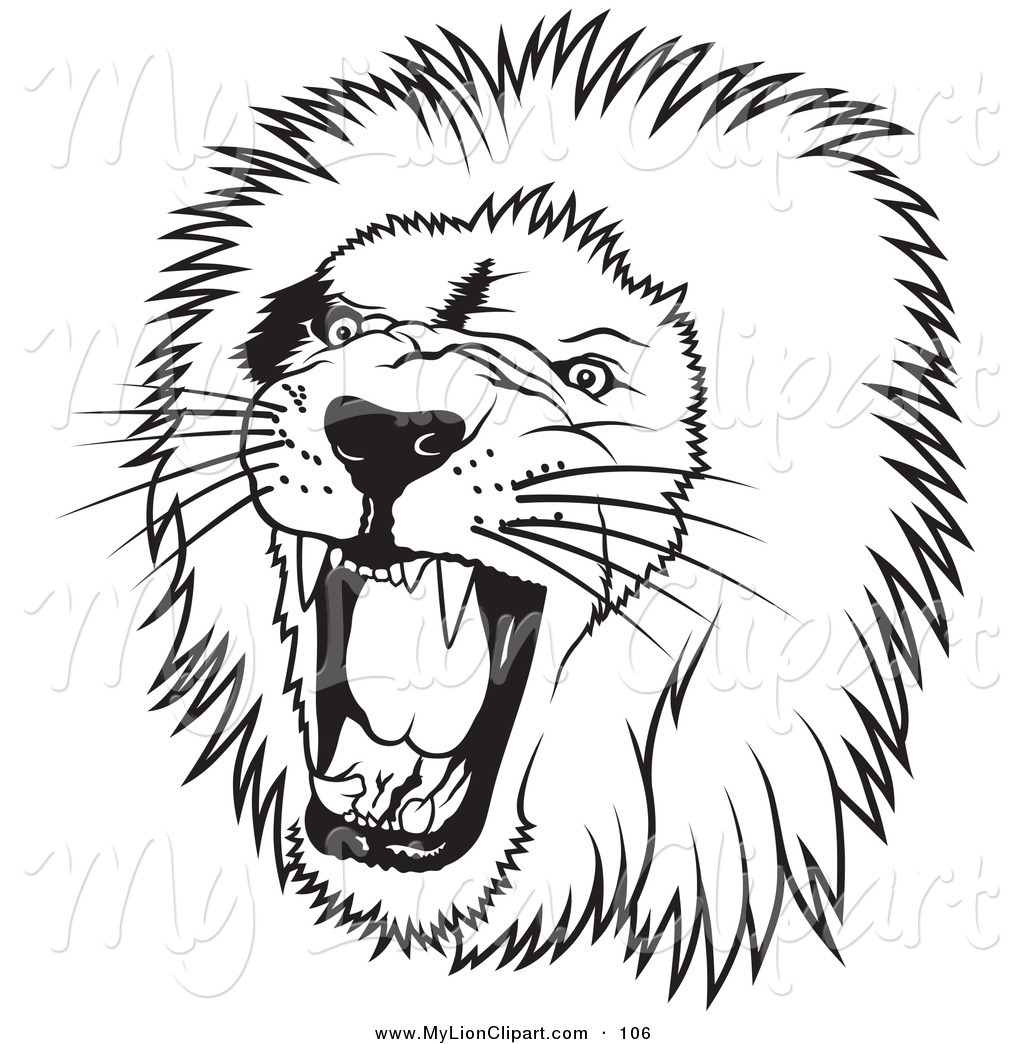 lion%20clipart%20black%20and%20white