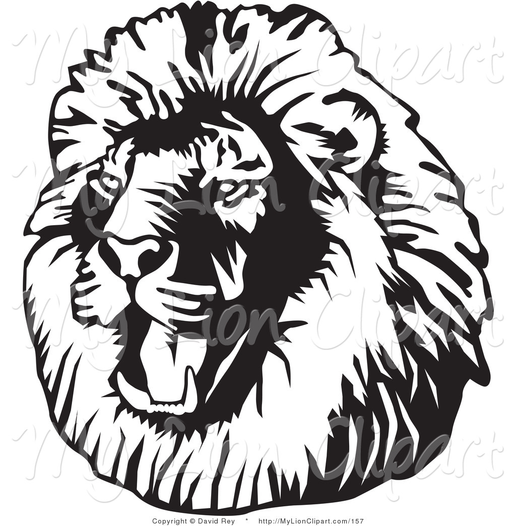 lion%20clipart%20black%20and%20white