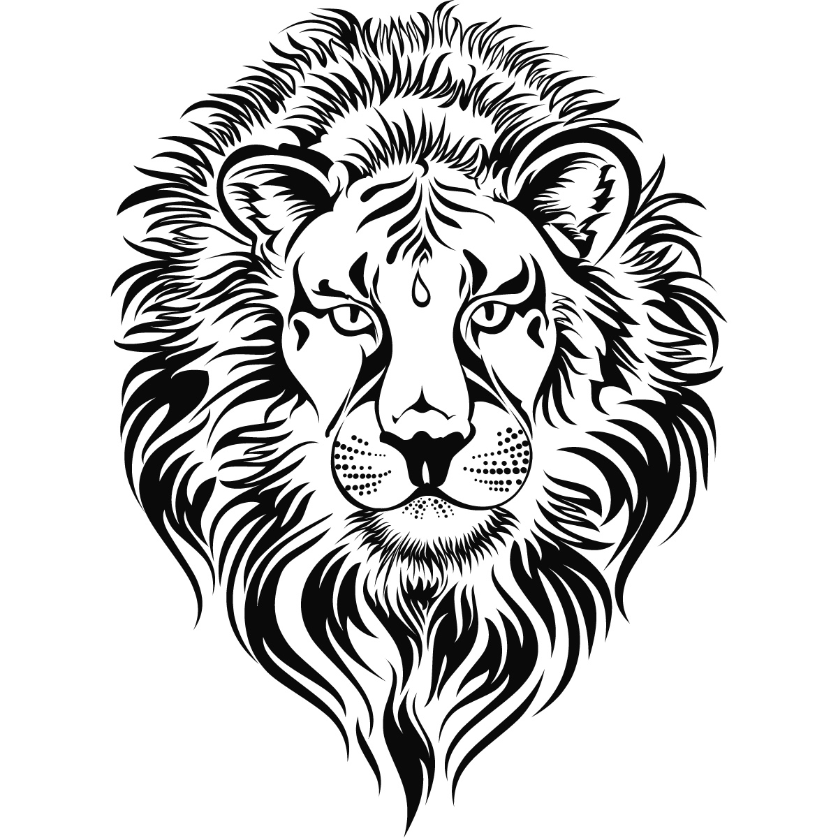 lion%20head%20clipart%20black%20and%20white