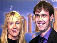 Joanne Rowling and Neil Murray