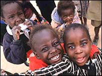 Children in Zambia