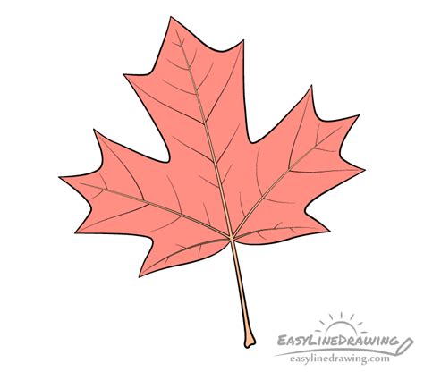 a red maple leaf is shown on a white background with the words easy ...