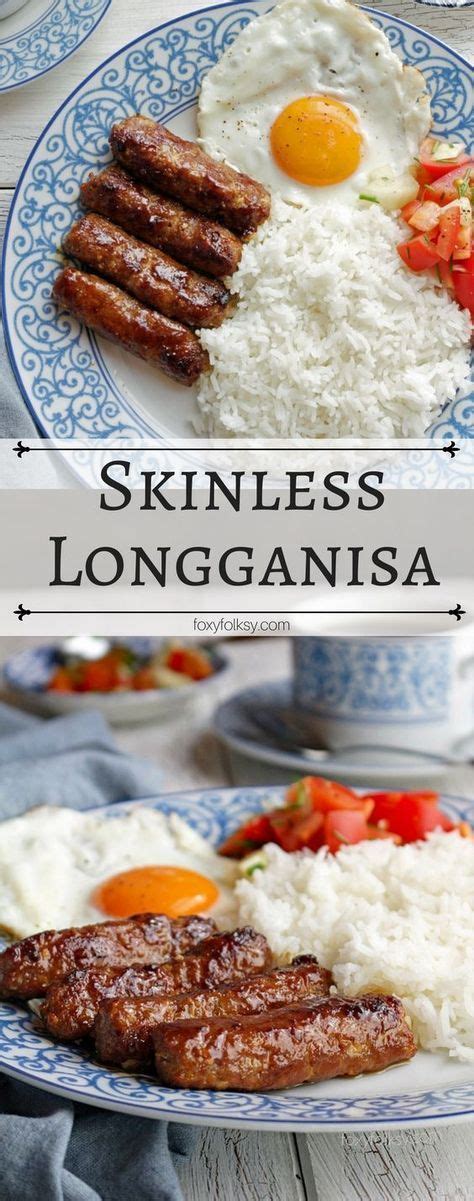 Easy Skinless Longganisa Recipe - Foxy Folksy | Recipe | Longanisa ...