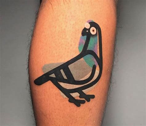 Pigeon tattoo by Mambo Tattooer | Post 30689 | Pigeon tattoo, Cool ...