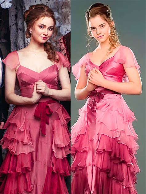 Hermione Granger Yule ball dress instagram | Бальные длинные платья ...