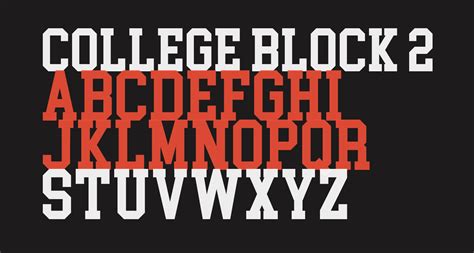 College Block 2.0 free Font - What Font Is