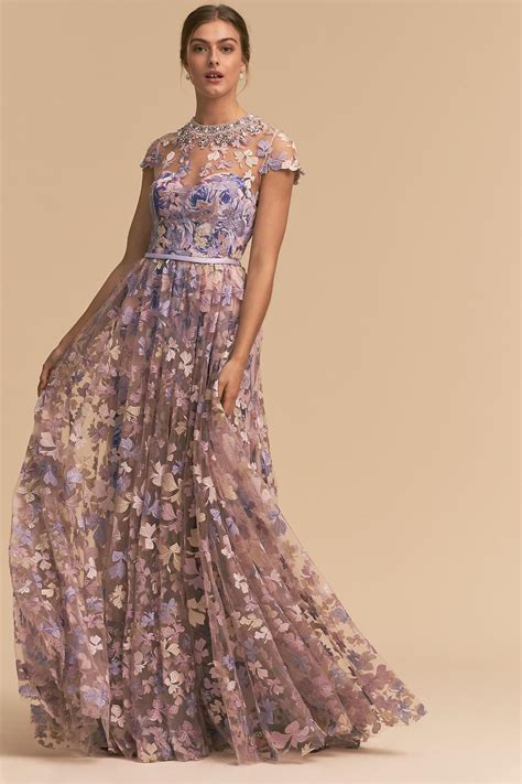 BHLDN Fate Dress Violet Multi in Occasion Dresses | BHLDN | Purple prom ...