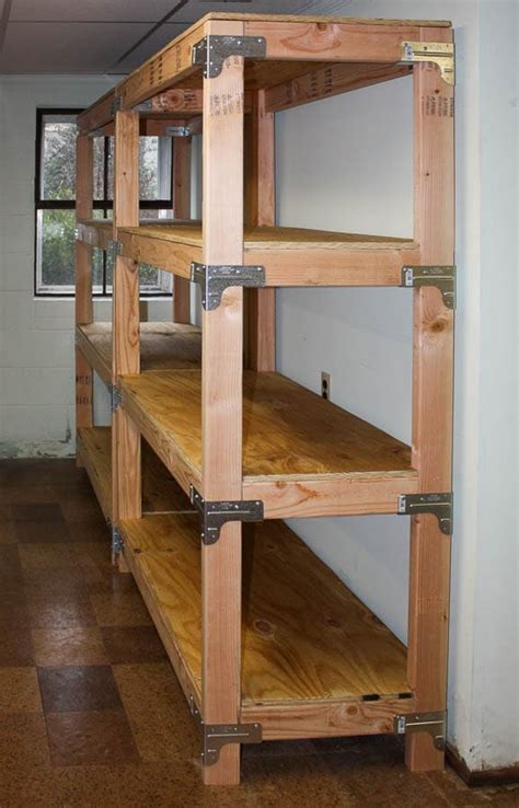 Wood Shelving Units Diy