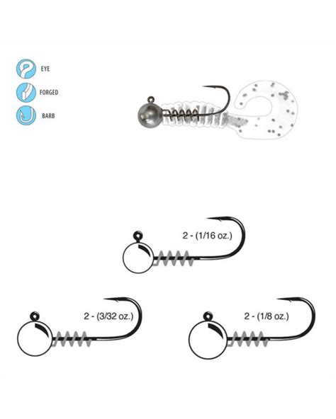 Crappie Jig Head (5 Pack) - Gamakatsu USA Fishing Hooks