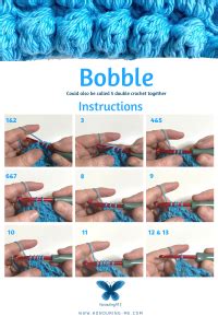 Bobble Stitch Tutorial – Honouring M.E. Crochet Blog