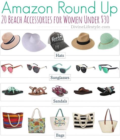 20 Beach Accessories for Women Under $30 Amazon