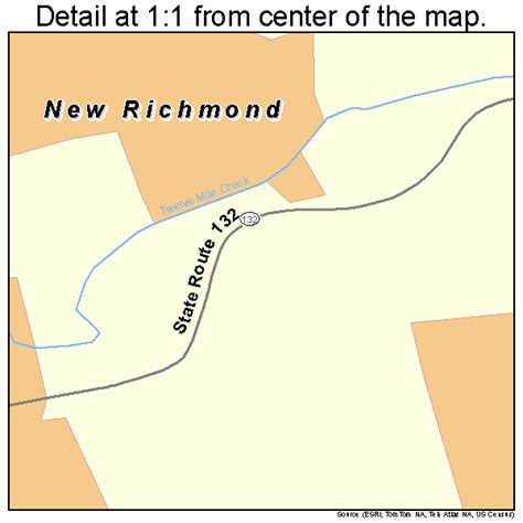 New Richmond Ohio Street Map 3955384