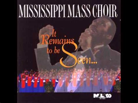 Mississippi Mass Choir - Your Grace and Mercy - YouTube