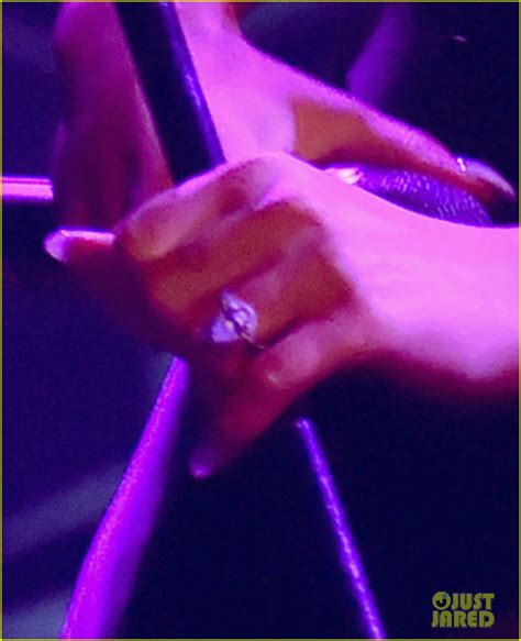 Ariana Grande Shows Off Engagement Ring While Performing at Songwriters ...