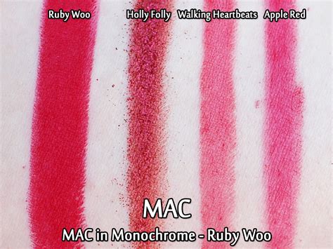 MAC in Monochrome - Ruby Woo (Review, Swatches & Look) - Makeup Your Mind