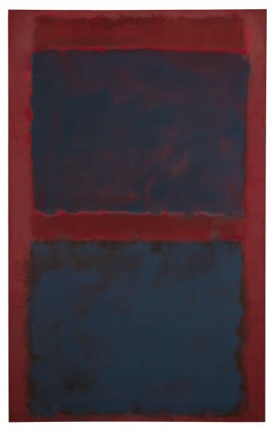 MARK ROTHKO | UNTITLED (BLACK ON MAROON) | Contemporary Art Evening ...