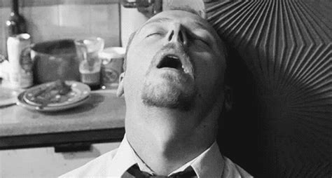 Tired Simon Pegg GIF by hoppip - Find & Share on GIPHY