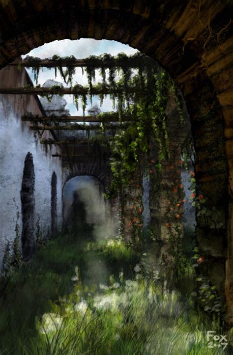 OVergrown Ruins by Hiddnfox on DeviantArt