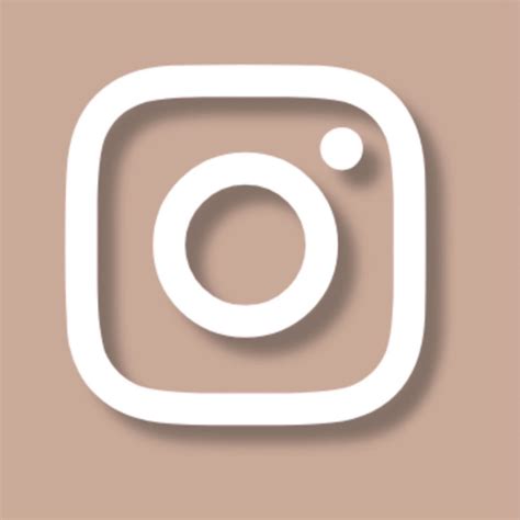 “Instagram” app icon (brown aesthetic) | Picsart tutorial, App icon ...