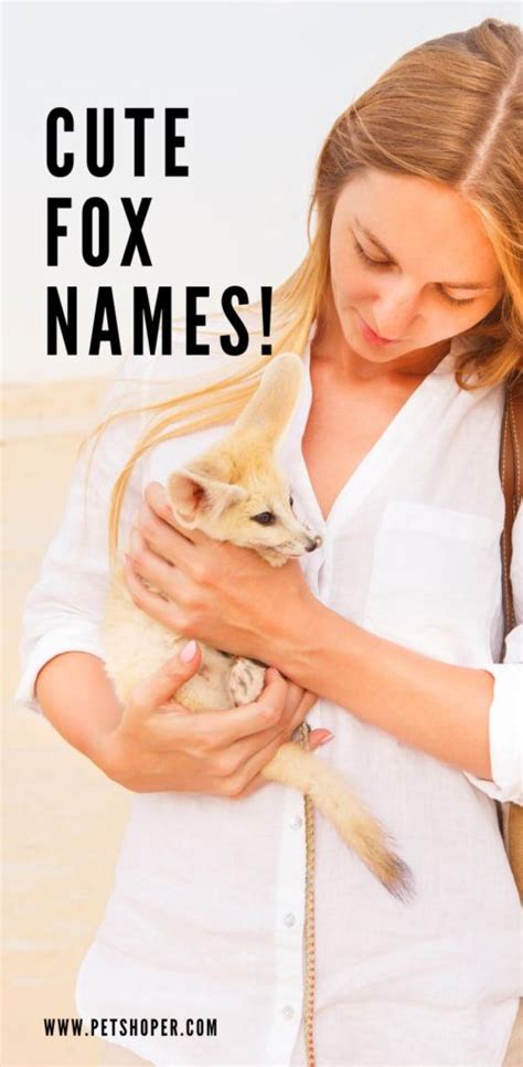 Fox Names 100+ Cute & Unique Names [Male & Female] | PetShoper in 2020 ...