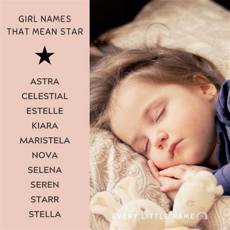 70 Beautiful Names That Mean Star (Bright, Celestial, and Sweet ...