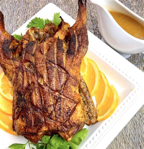 Crispy Whole Duck à l'Orange – GF Chow