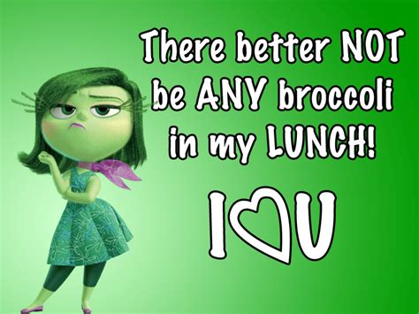 FREE Disney Pixar's Inside Out Lunch Notes