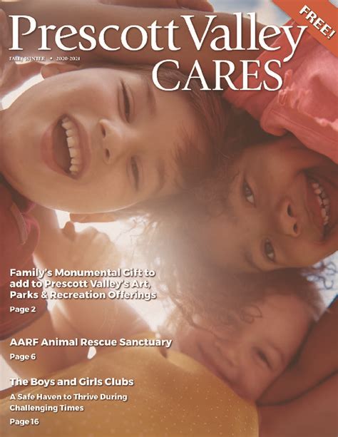 Prescott Valley Cares – Fall/Winter 2020-2021 – Charity Publishing