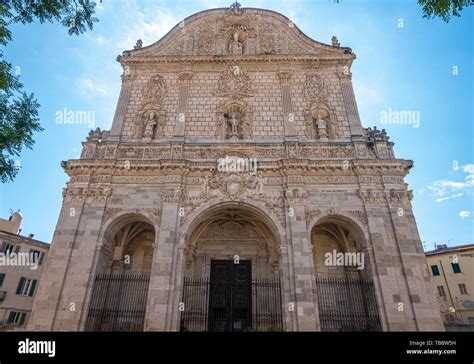 Sassari Cathedral (Duomo di Sassar, Cattedrale di San Nicola), Sardinia ...