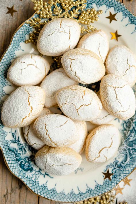 Italian Almond Cookies (Ricciarelli) - Inside The Rustic Kitchen