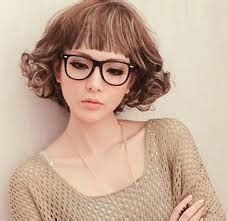 20s Bob curly hair straight bangs Vintage Fringe, Straight Bangs, Hair ...