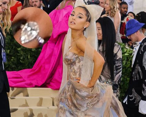 Ariana Grande Engagement Ring Details [PHOTOS]