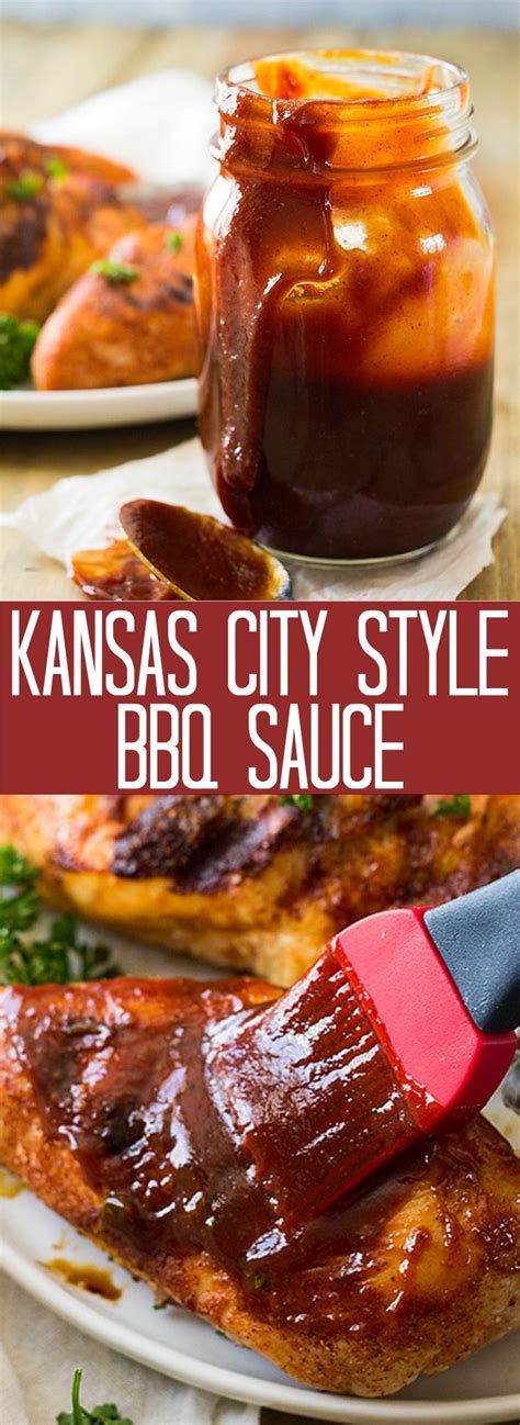 This Kansas City Style BBQ Sauce is the perfect finishing touch to your ...