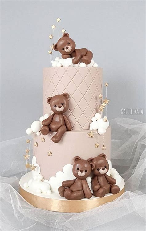 Top more than 78 pink teddy bear cake latest - awesomeenglish.edu.vn