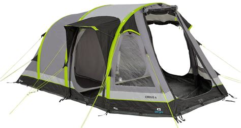 A 4-person inflatable tent that pitches in minutes, for easy camping ...