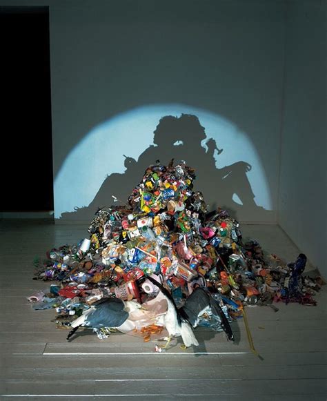 Mind-Boggling Shadow Art from Trash Sculptures | Shadow art, Trash art ...