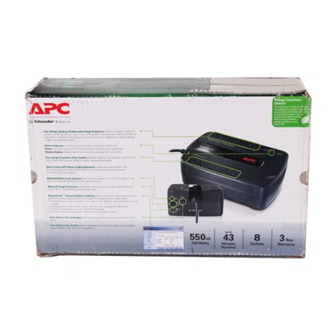 APC BE550G Battery Backup Surge Protector · AVGear