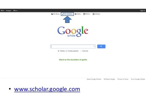 How to set up your Google Scholar profile (Google Scholar Citations)