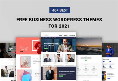 40+ Best Free Business WordPress Themes for 2021 - Catch Themes