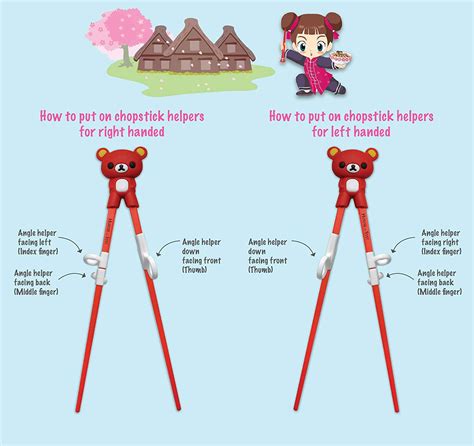 Healifty Learning Chopstick for Beginners 2 Pairs Training Chopsticks ...