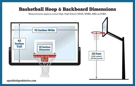 Basketball Court Dimensions, Gym Size, Hoop Height | Sports Feel Good ...