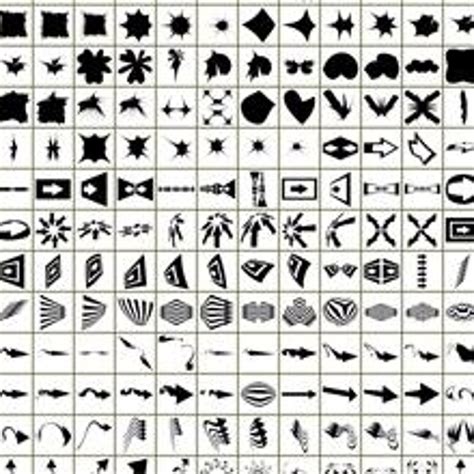 Free Photoshop Shapes Pack - Download