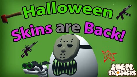 Halloween Skins are BACK Baby!!! | Shell Shockers - YouTube