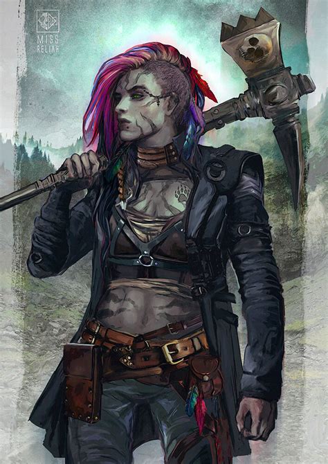 Reliah A. Szade - Goliath barbarian