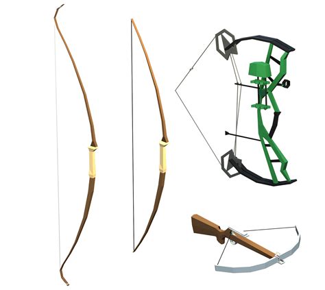 What are the 3 most common bows for hunting?