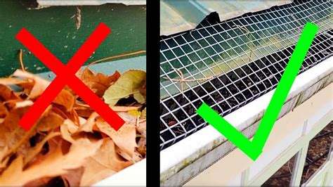 DIY Gutter Guard (review) - YouTube