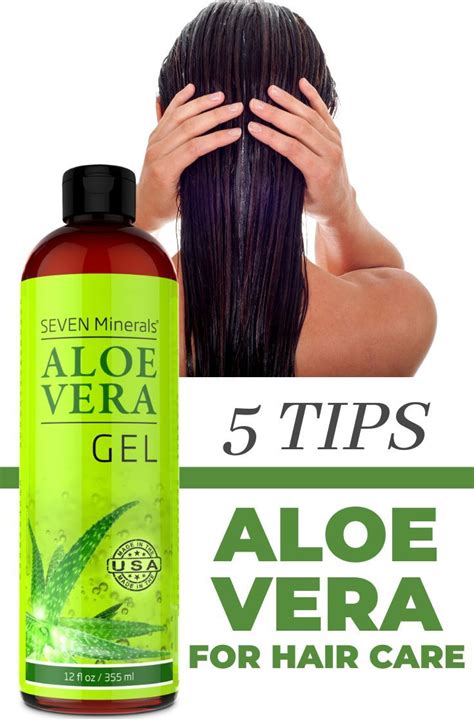 Aloe Vera for Hair Care | Aloe vera gel for hair growth, Aloe vera for ...