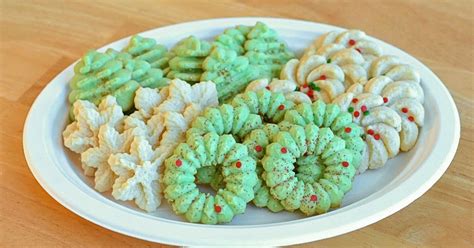 Spritz Cookies | Spritz cookies, Pampered chef cookie press, Family ...