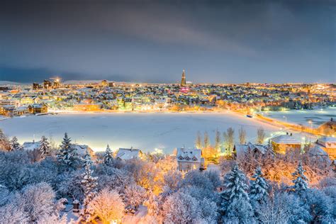 The snowy photo of Reykjavik that everyone is raving about - Iceland ...